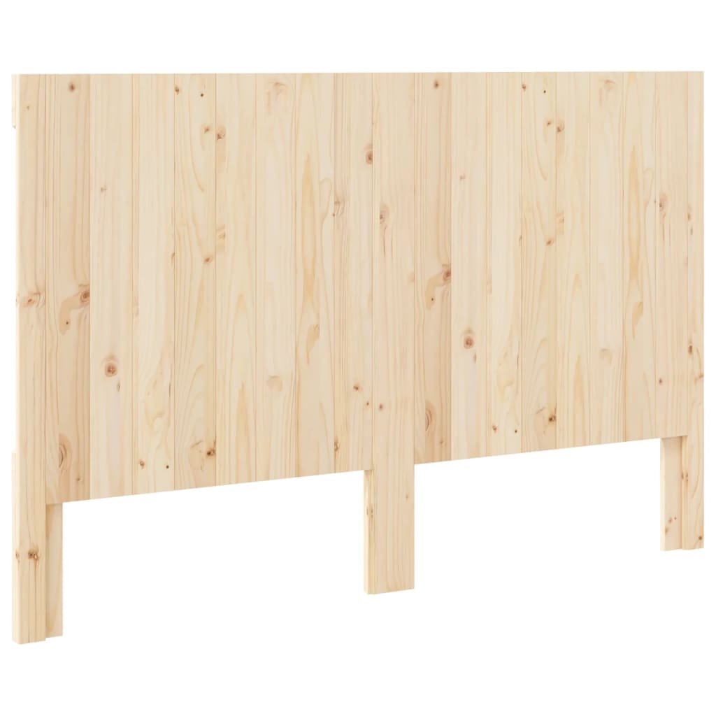 sengegavl 160x104 cm massivt fyrretræ