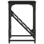 skostativ 60x30x45 cm konstrueret træ sort