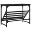skostativ 60x30x45 cm konstrueret træ sort
