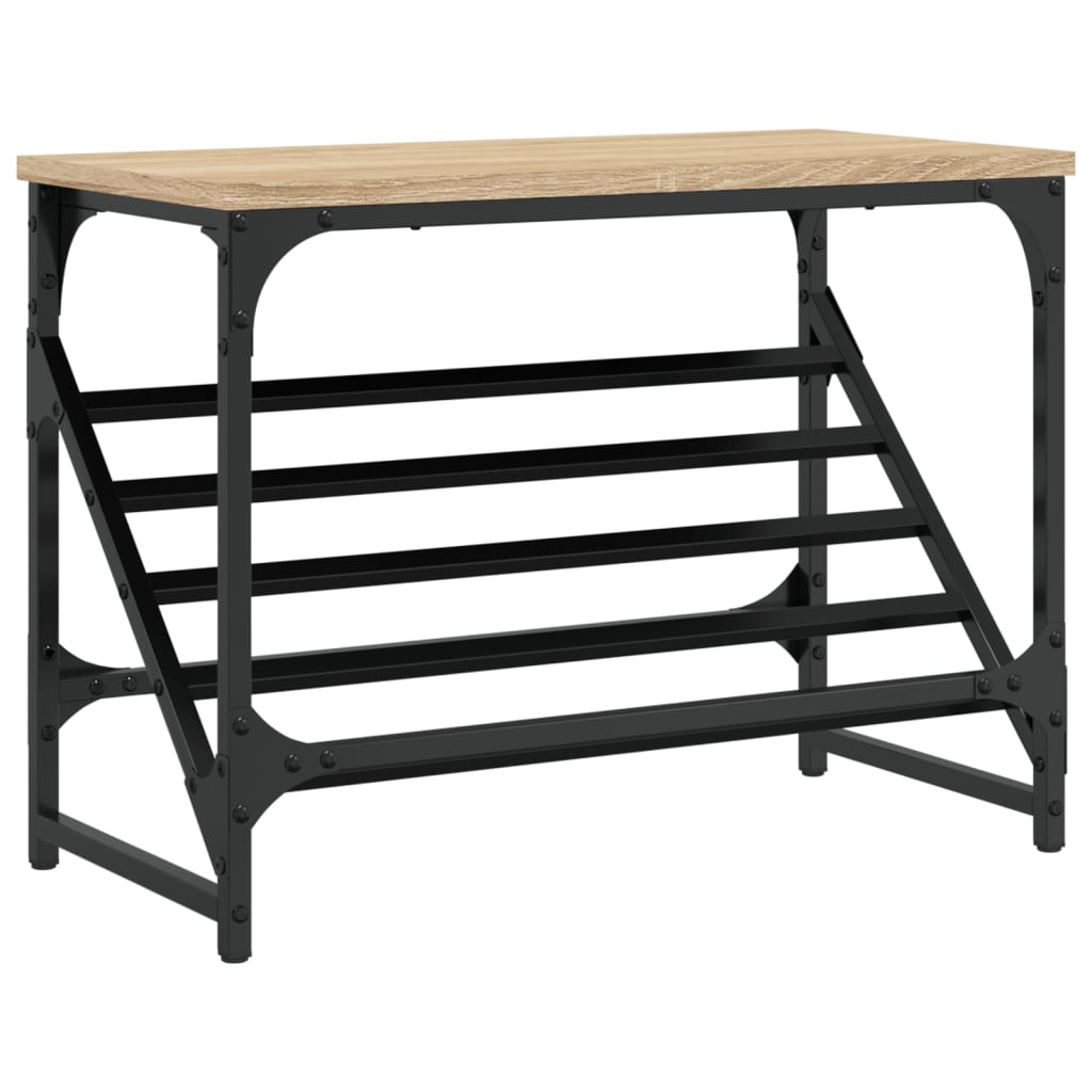 skoreol 60x30x45 cm konstrueret træ sonoma-eg