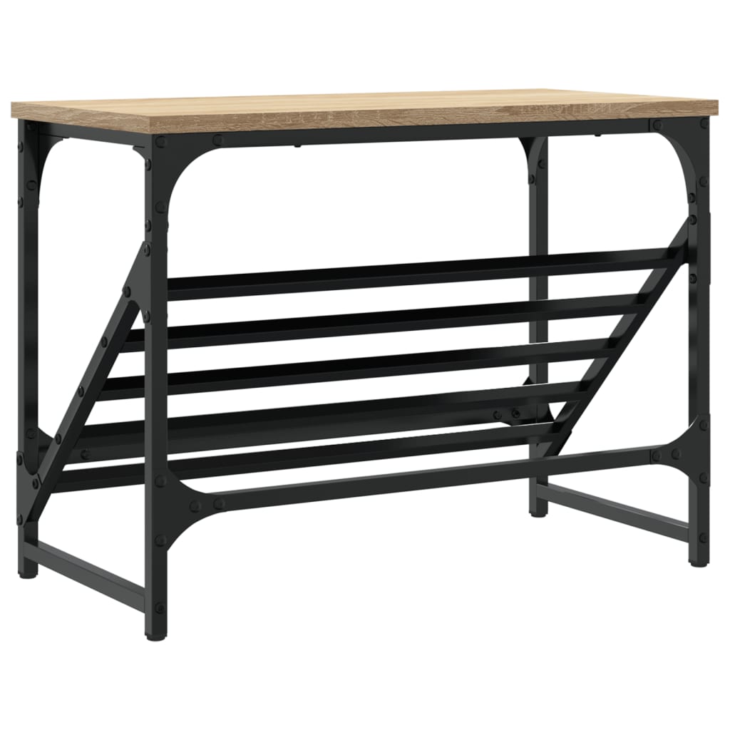 skoreol 60x30x45 cm konstrueret træ sonoma-eg