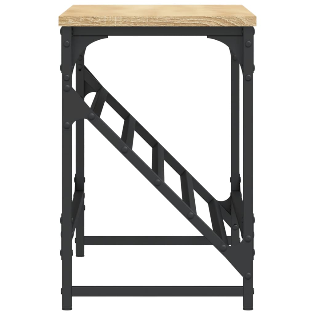 skoreol 90x30x45 cm konstrueret træ sonoma-eg