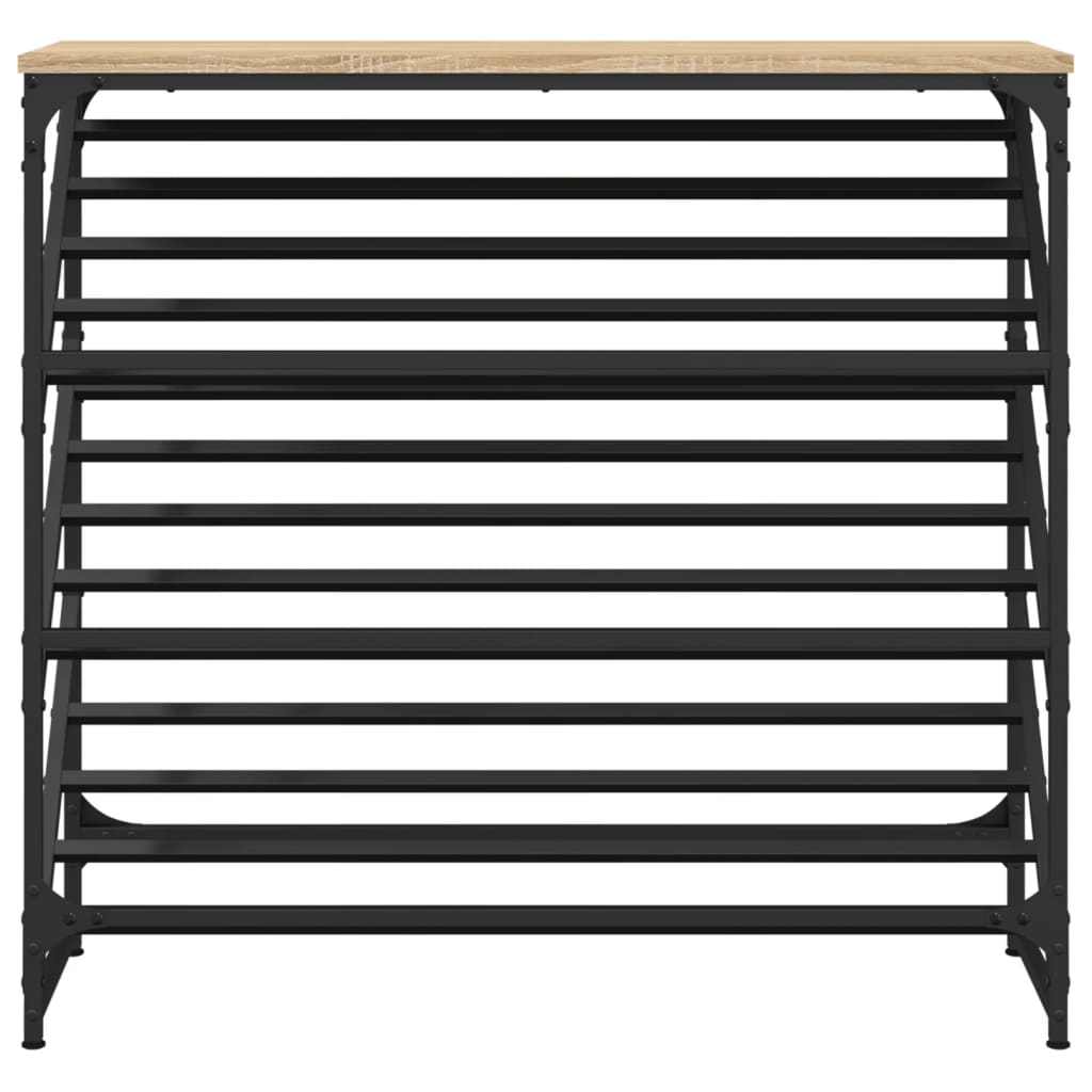 skoreol 90x30x85 cm konstrueret træ sonoma-eg
