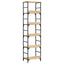 bogreol Sonoma eg 50x33x188,5 cm konstrueret træ