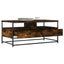sofabord 100x51x44 cm konstrueret træ røget egetræsfarve