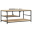 sofabord 90x49x40 cm konstrueret træ sonoma-eg