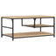 sofabord 90x49x40 cm konstrueret træ sonoma-eg