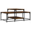 sofabord 102x60x45 cm konstrueret træ røget egetræsfarve