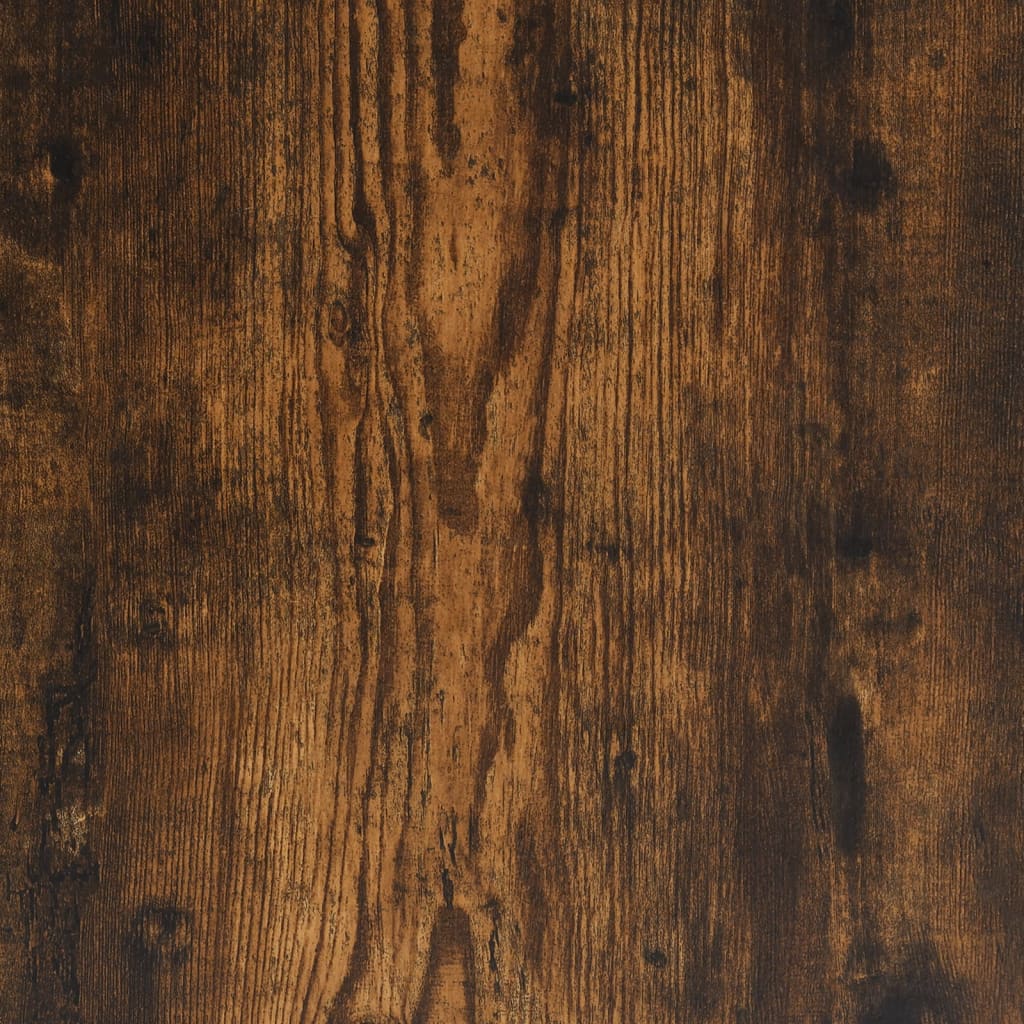 skænk 70x30x80 cm konstrueret træ røget egetræsfarve
