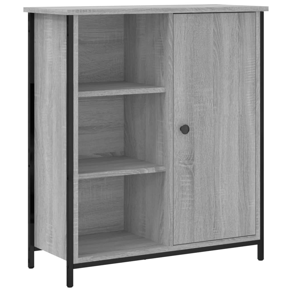 skænk 70x30x80 cm konstrueret træ grå sonoma-eg