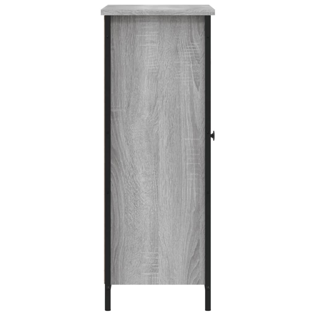 skænk 70x30x80 cm konstrueret træ grå sonoma-eg