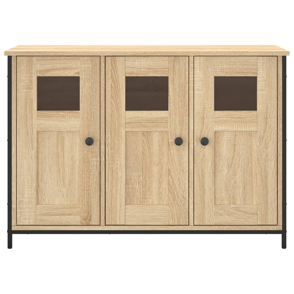 skænk 100x35x70 cm konstrueret træ sonoma-eg