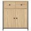 skænk 70x30x80 cm konstrueret træ sonoma-eg