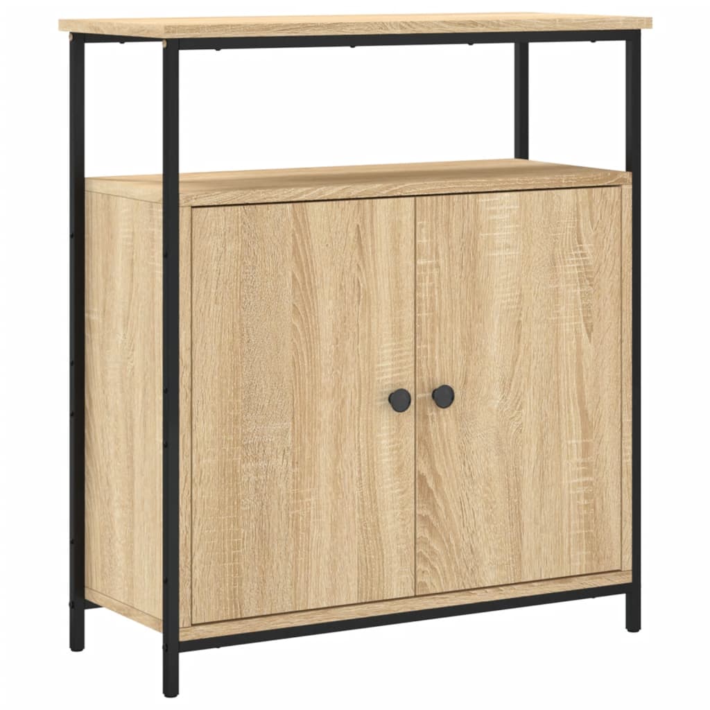 skænk Sonoma eg 70x30x80 cm konstrueret træ