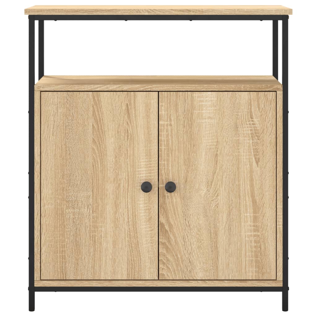 skænk Sonoma eg 70x30x80 cm konstrueret træ