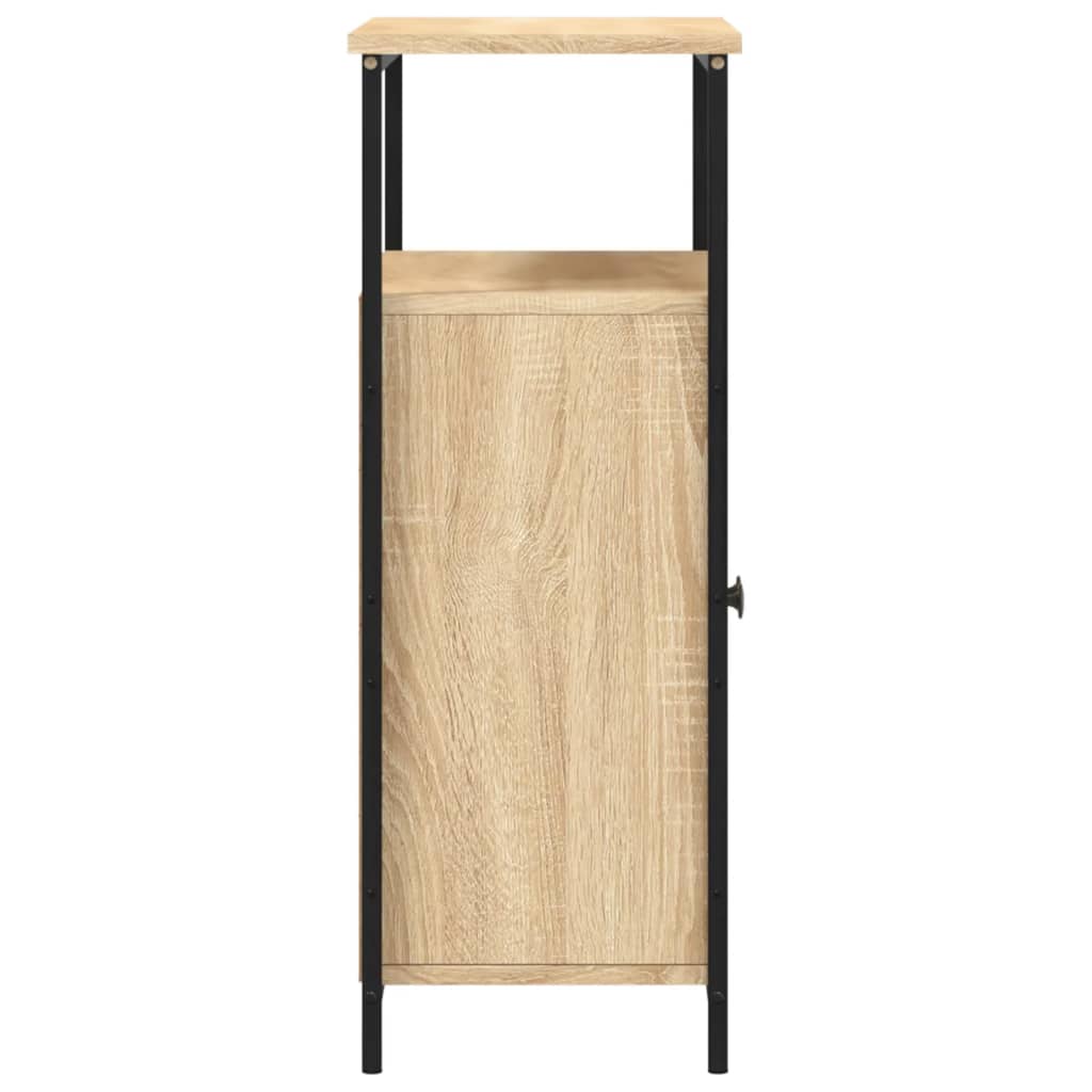 skænk Sonoma eg 70x30x80 cm konstrueret træ