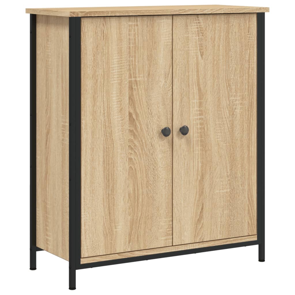 skænk 70x30x80 cm konstrueret træ sonoma-eg