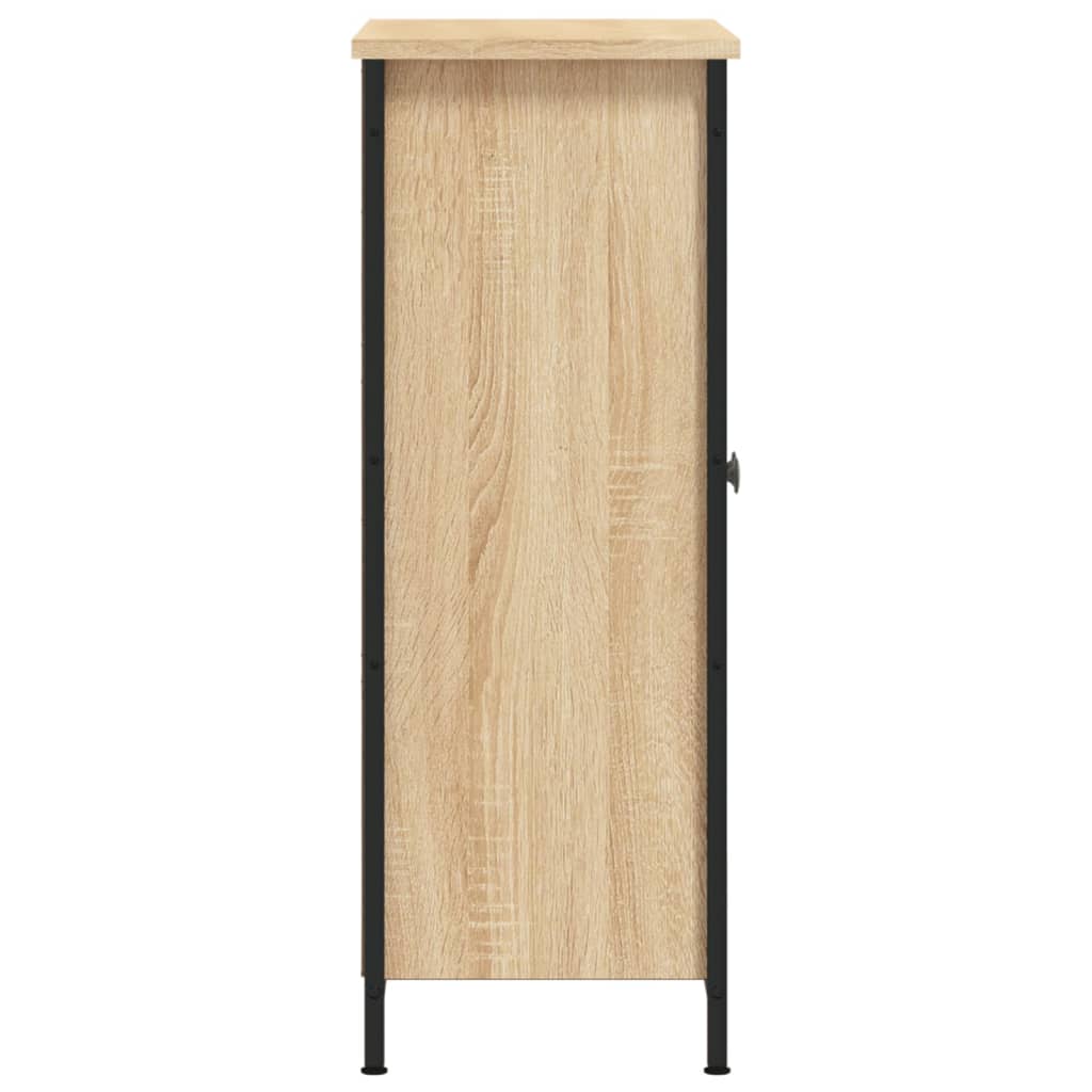 skænk 70x30x80 cm konstrueret træ sonoma-eg
