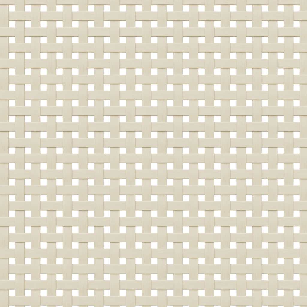 skænk SENJA 112x40x80 cm rattan-look massivt fyrretræ sort