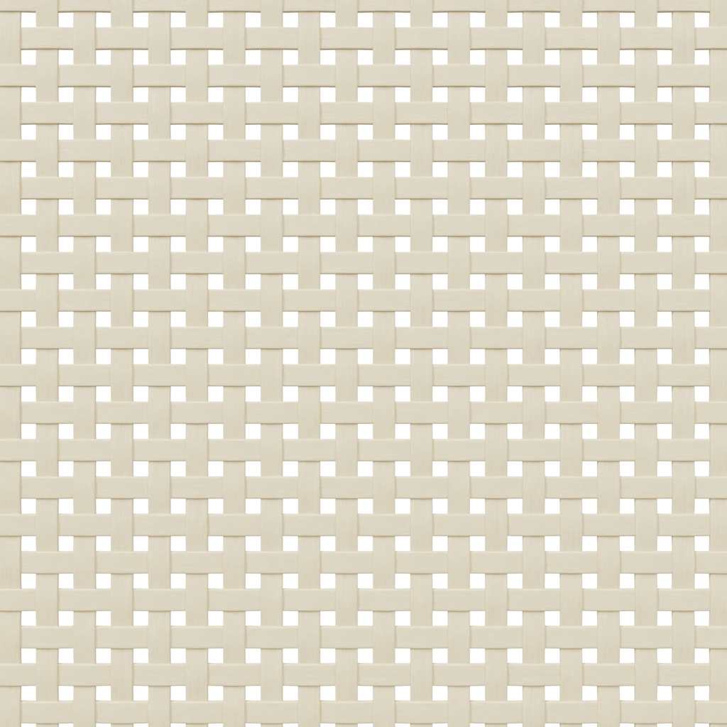 skænk SENJA 90x35x130 rattanlook massivt fyrretræ hvid