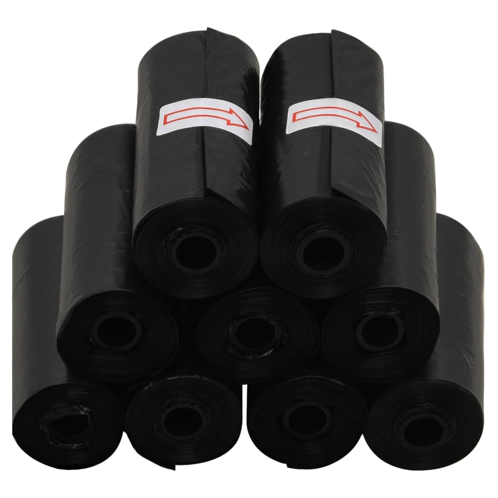 hundeposer 750 stk. 30x20 cm PE sort