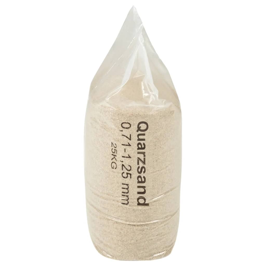 filtersand 25 kg 0,71-1,25 mm