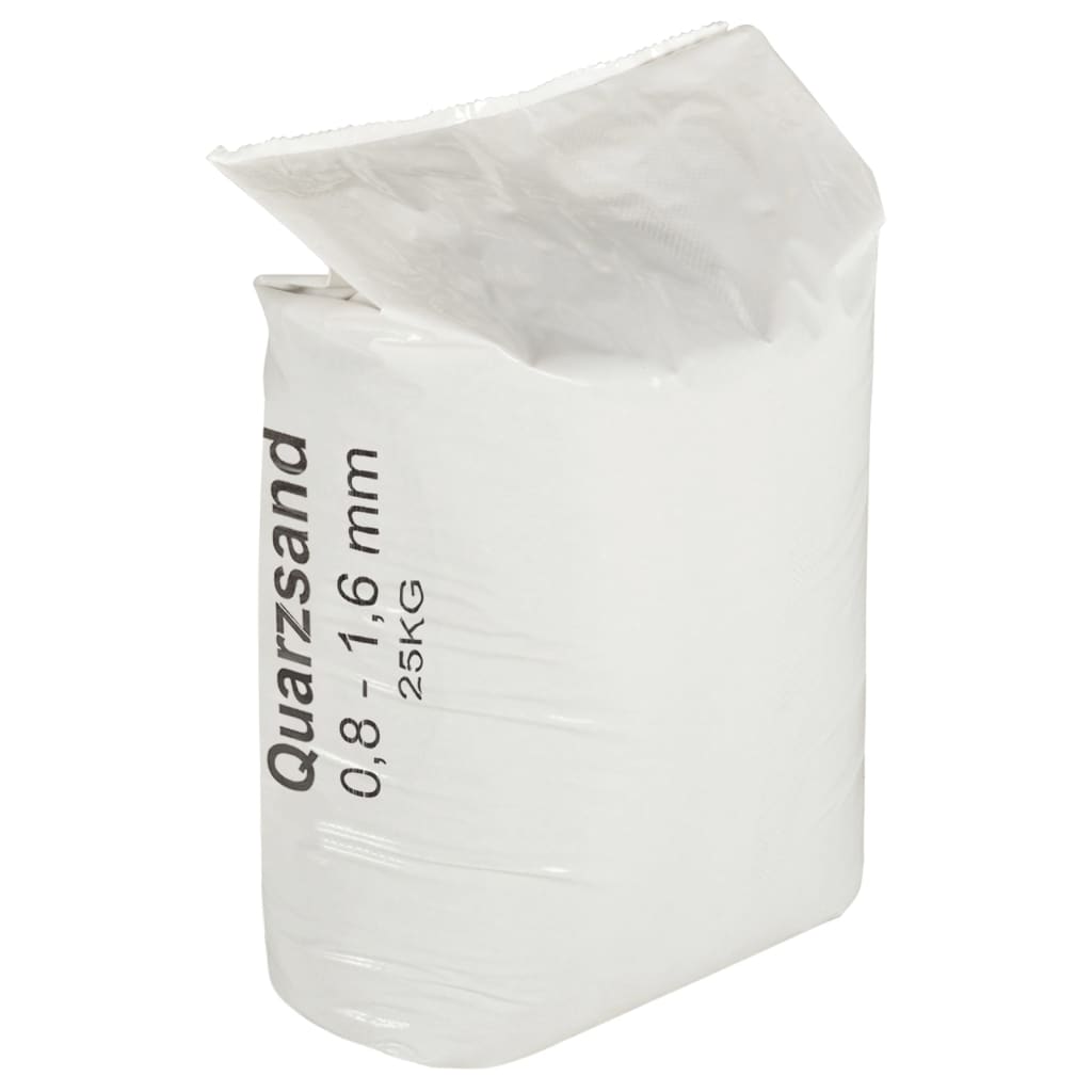 filtersand 25 kg 0,8-1,6 mm