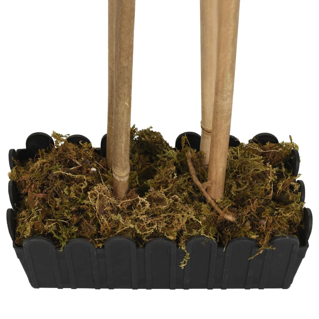kunstigt bambustræ 1216 blade 180 cm grøn