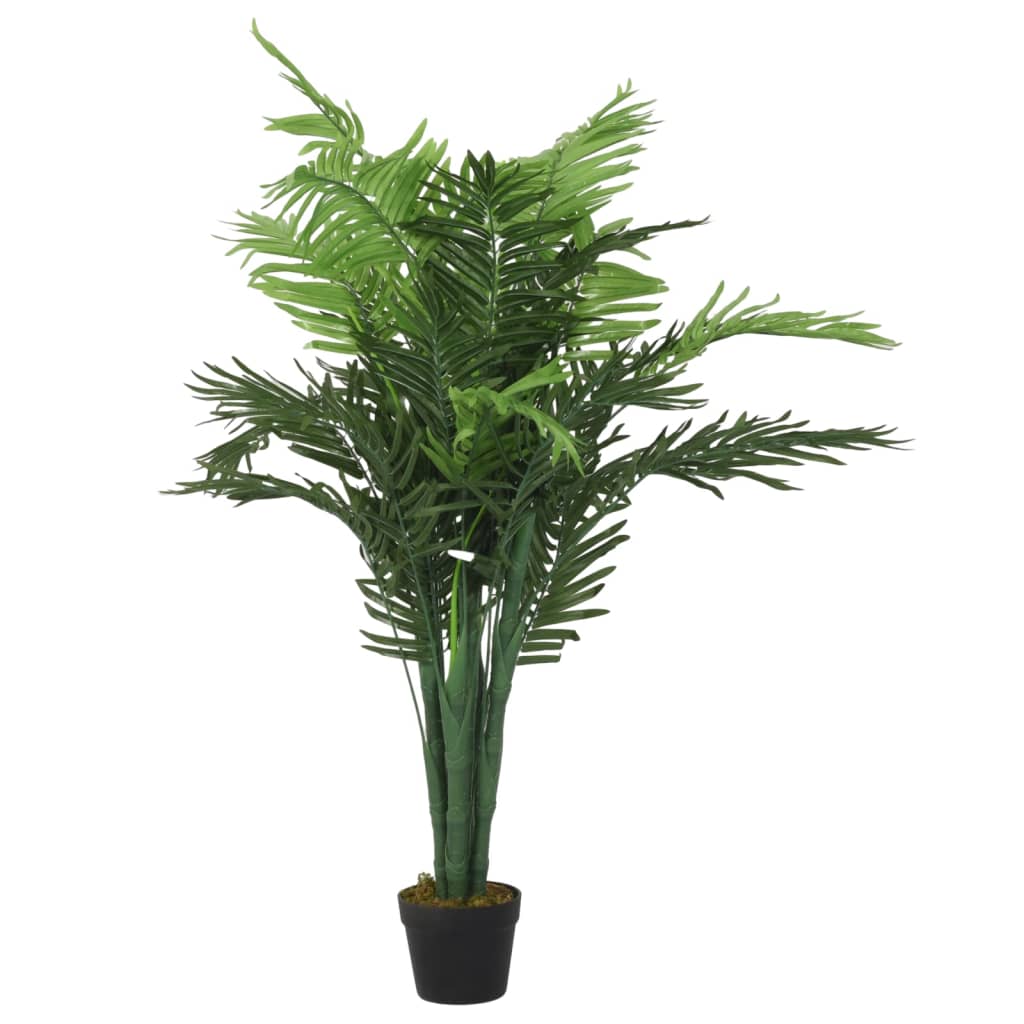 kunstig palme 28 blade 120 cm grøn