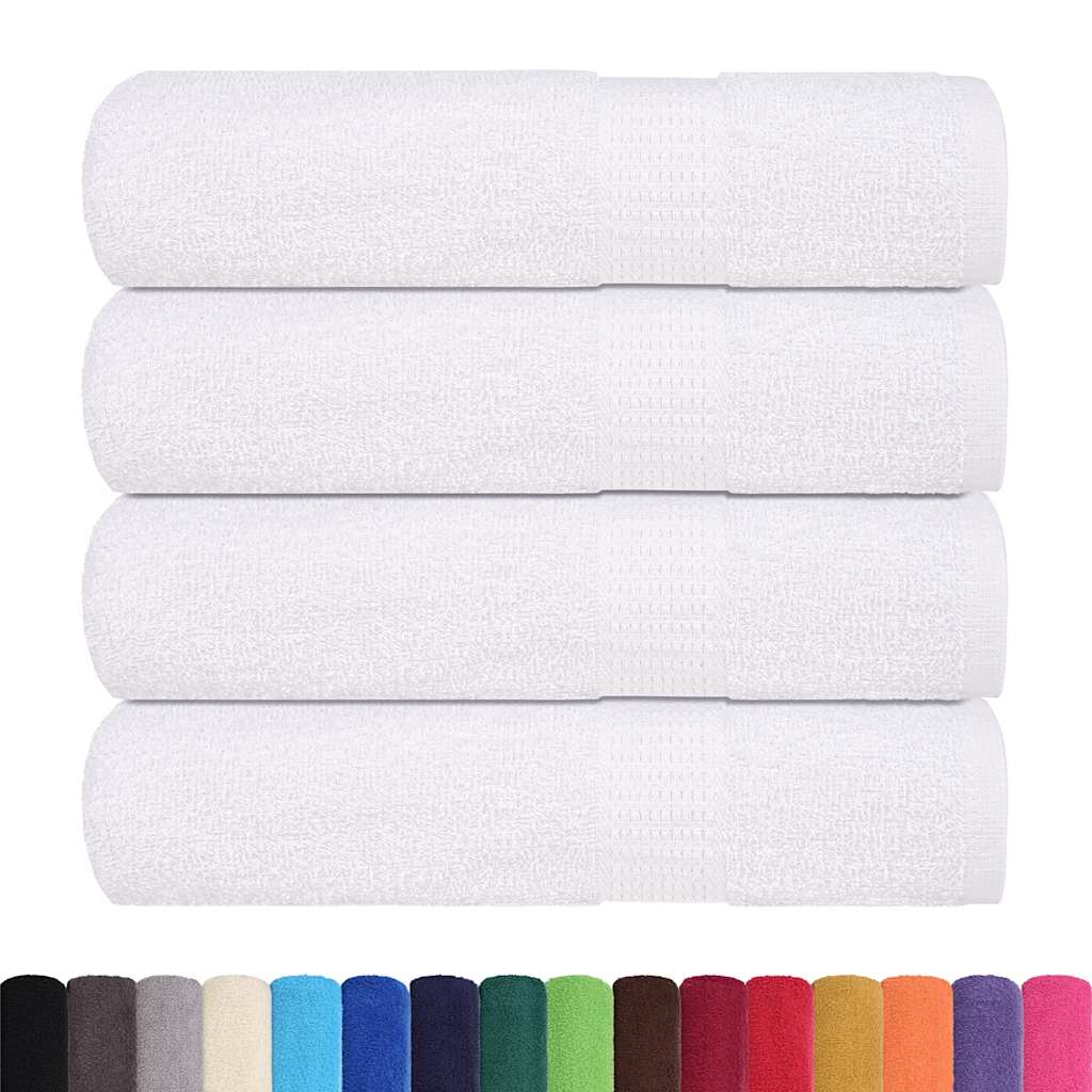 badehåndklæder FROGN 4 stk. hvid 100x150 cm 360 gsm