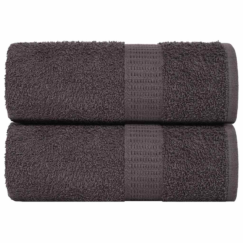 vaskeklude FROGN 2 stk. antracit 15x21 cm 360 g/m²