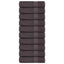 badehåndklæder FROGN 10 stk. antracit 100x150 cm 360 g/m²