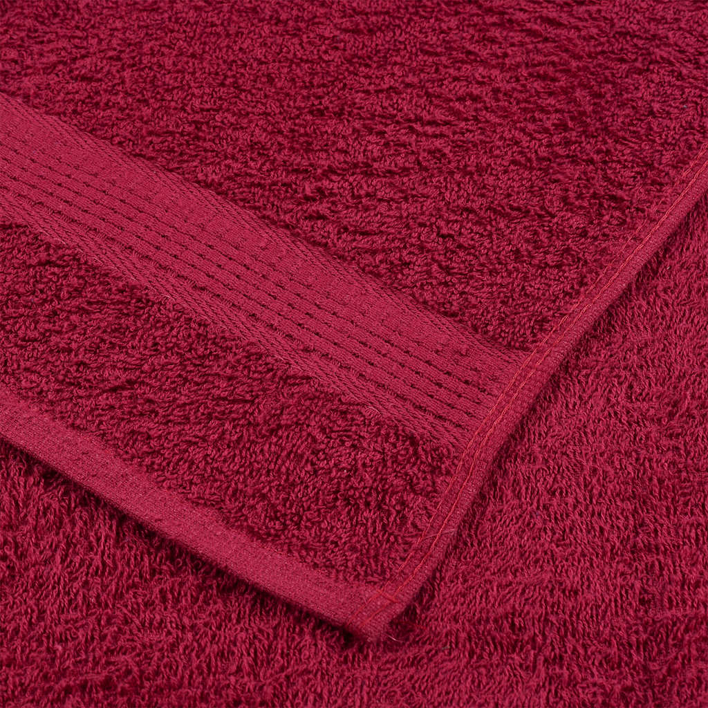 badehåndklæder FROGN 4 stk bordeaux 70x140 cm 360 gsm