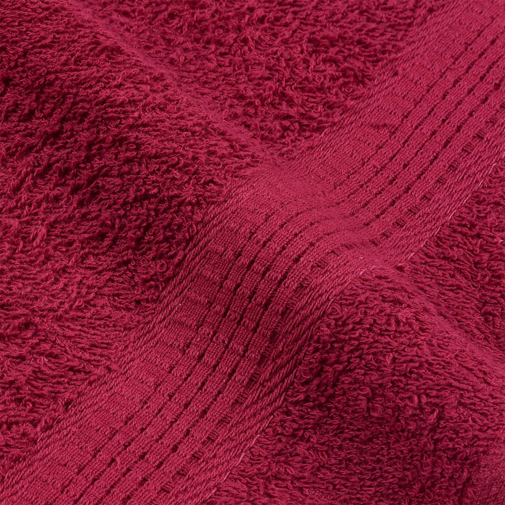 badehåndklæder FROGN 10 stk bordeaux 70x140 cm 360 gsm