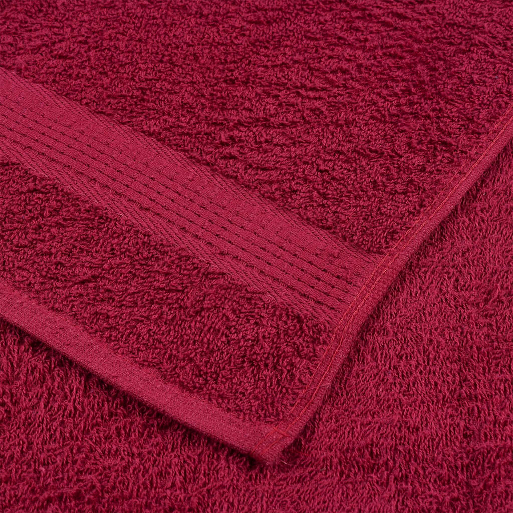 saunahåndklæder FROGN 2 stk. bordeaux 80x200 cm 360 gsm