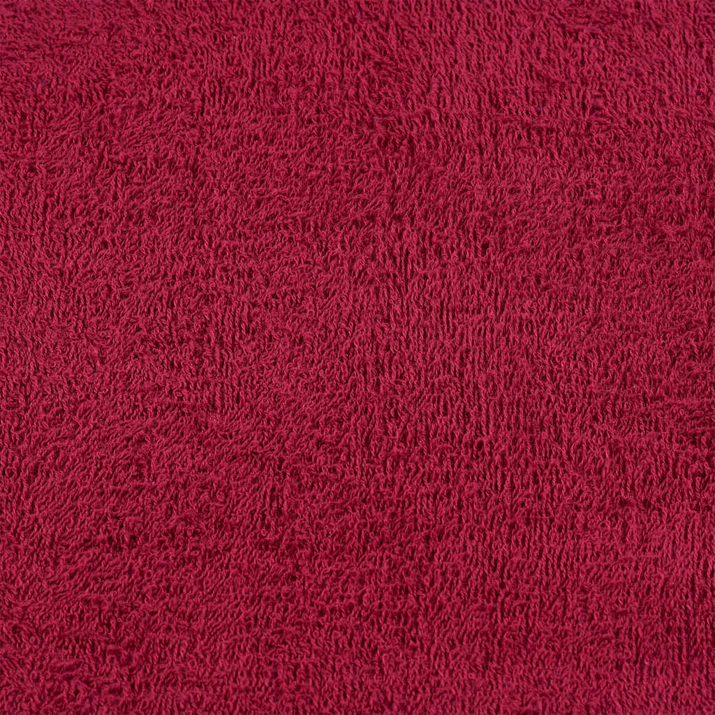 håndklæder FROGN 10 stk. bordeaux 100x200 cm 360 gsm