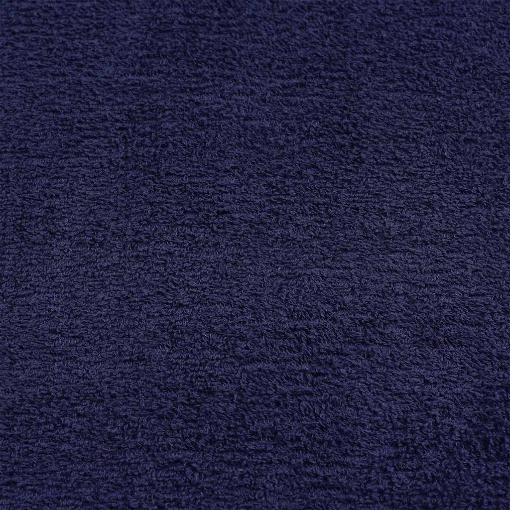 vaskehåndklæder FROGN 4 stk. marineblå 30x30 cm 360 gsm