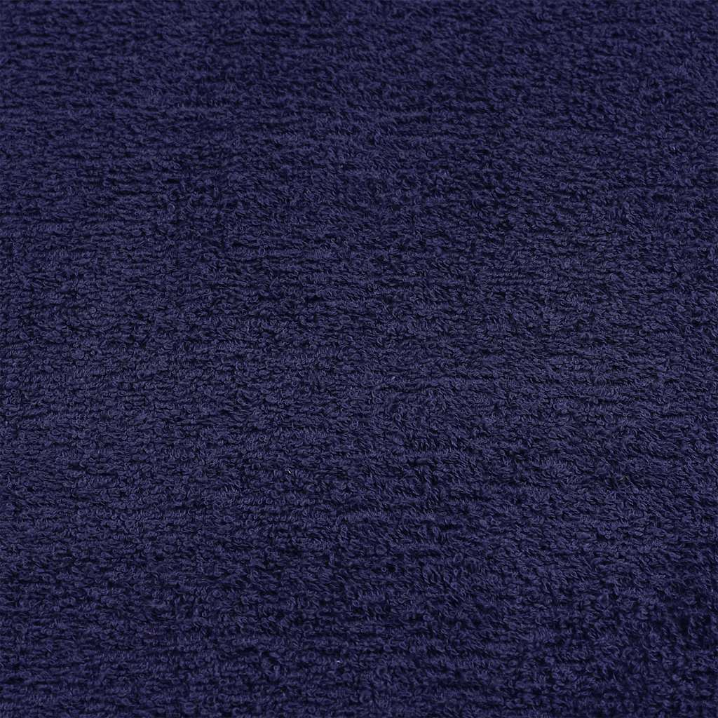 vaskehåndklæder FROGN 10 stk. marineblå 30x30 cm 360 gsm