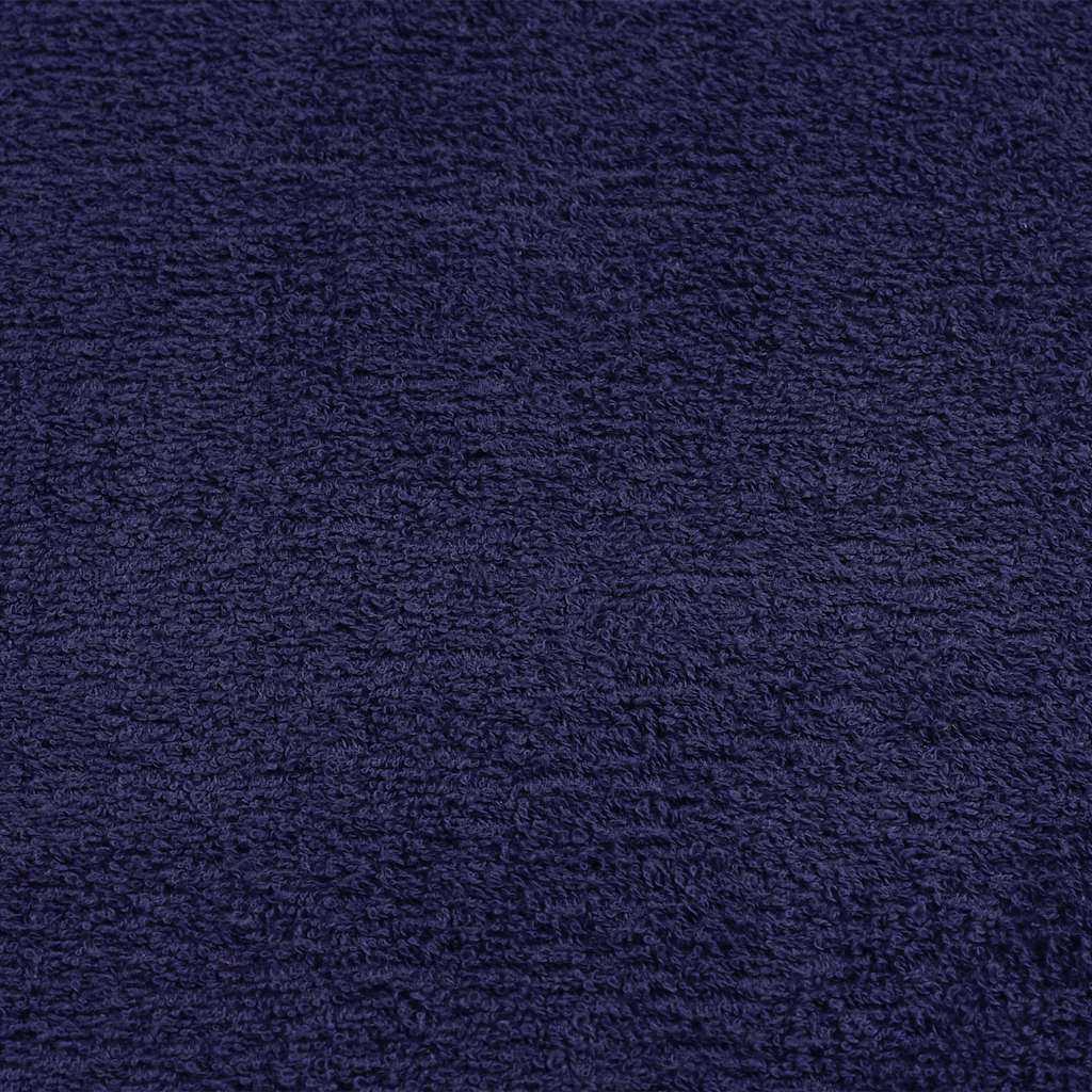 håndklæder FROGN 4 stk. marineblå 100x200 cm 360 gsm