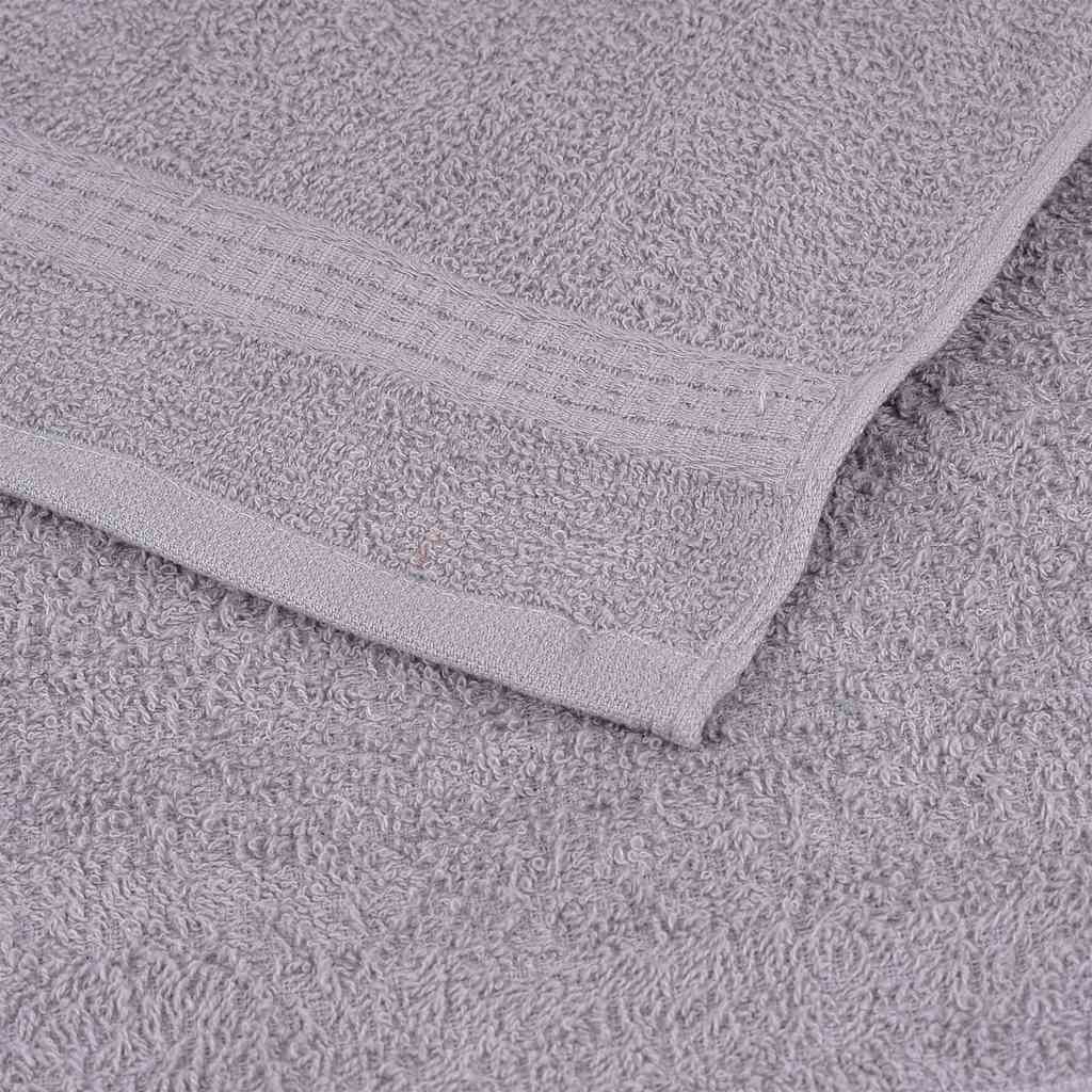 saunahåndklæder FROGN 2 stk. grå 80x200 cm 360 gsm