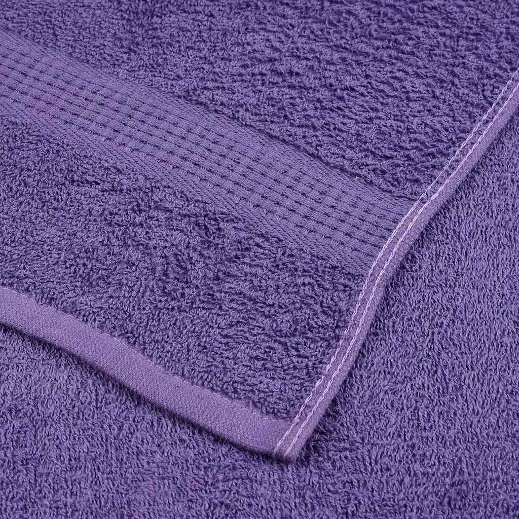 badehåndklæder FROGN 10 stk. lilla 100x150 cm 360 gsm