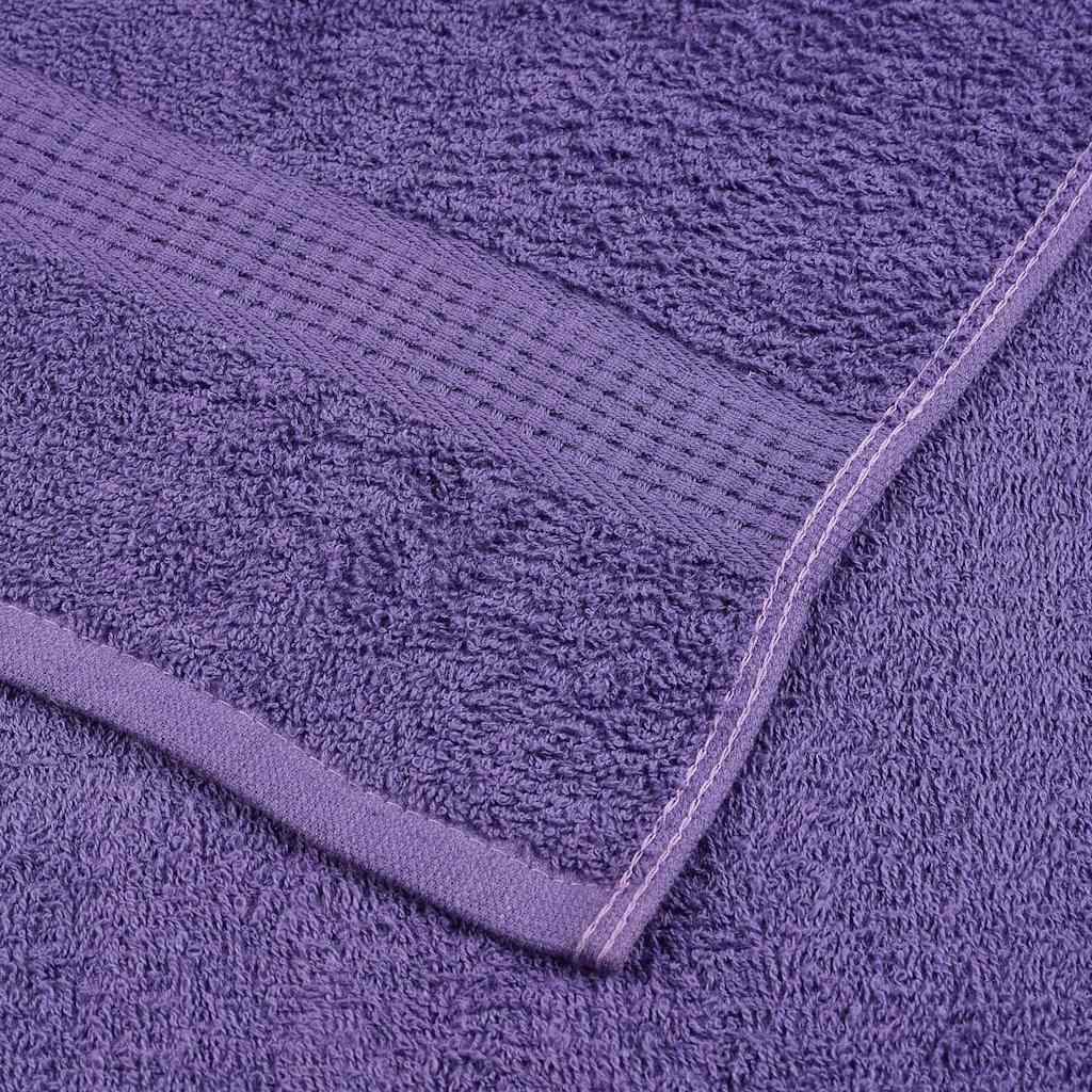 saunahåndklæder FROGN 4 stk. lilla 80x200 cm 360 gsm