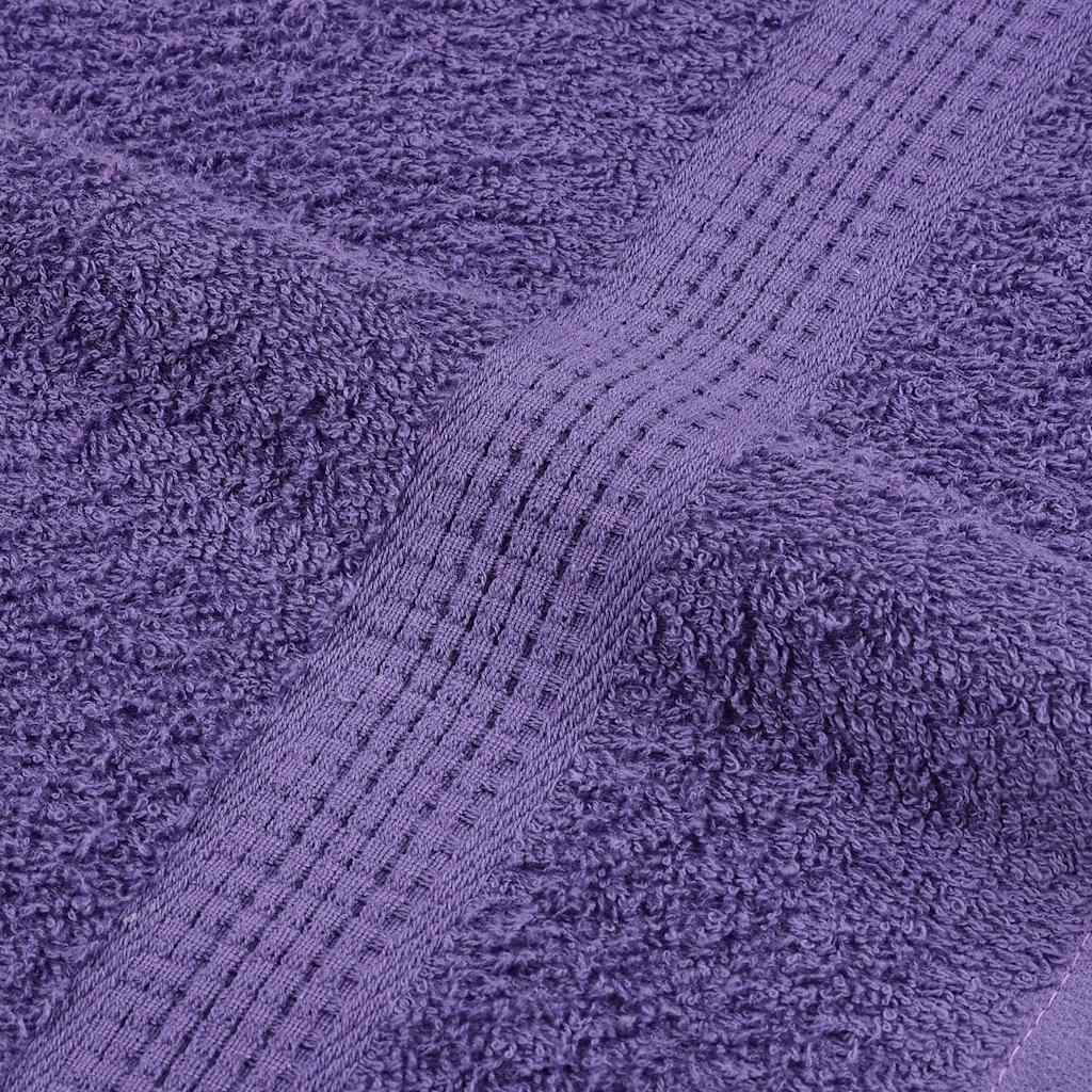 saunahåndklæder FROGN 10 stk. lilla 80x200 cm 360 gsm