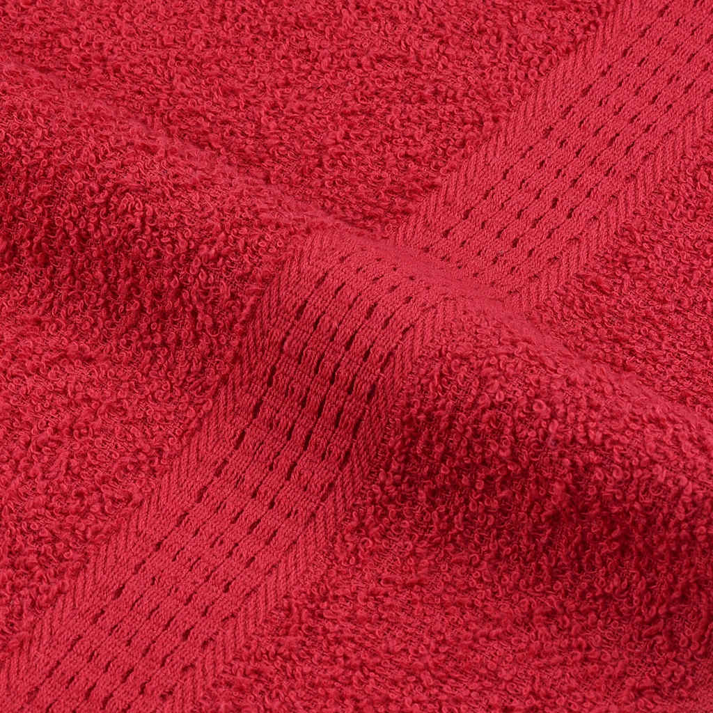 vaskehåndklæder FROGN 2 stk. rød 30x30 cm 360 gsm