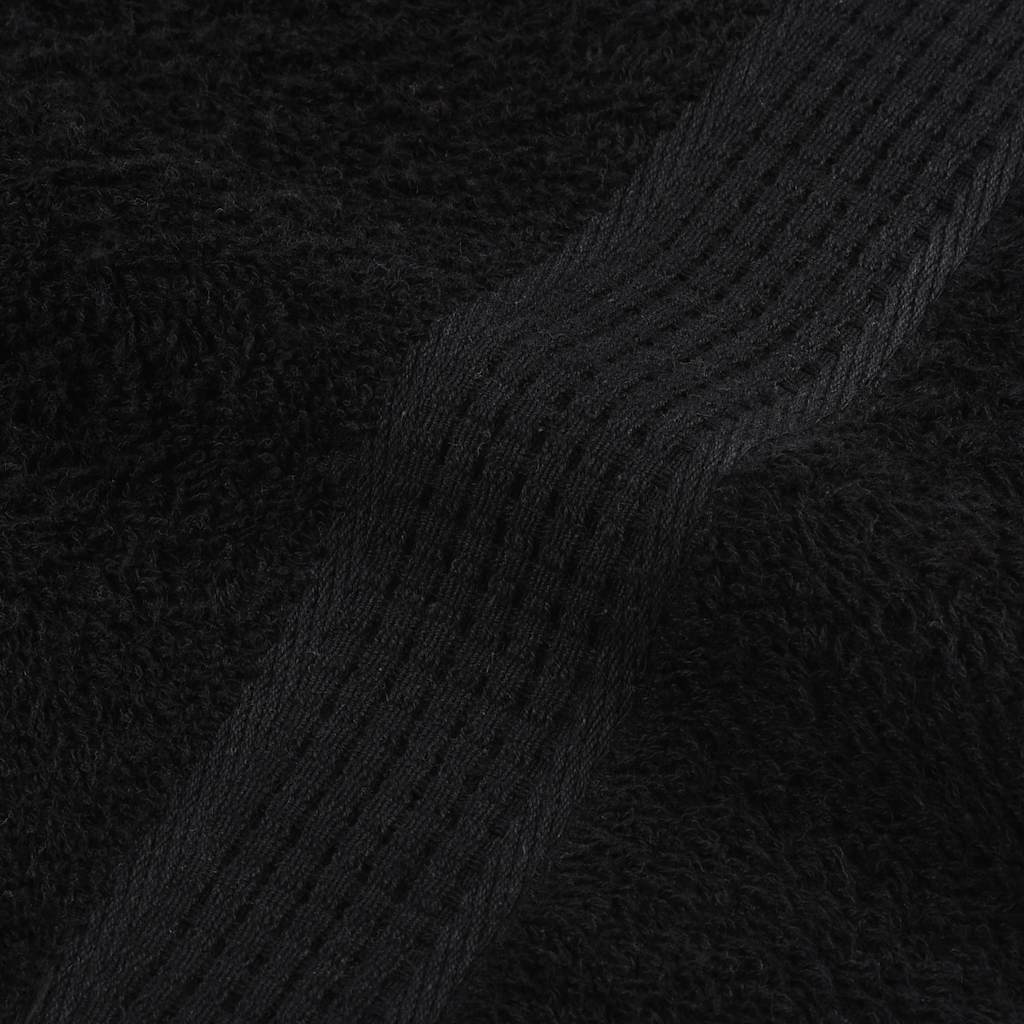 badehåndklæder FROGN 4 stk. sort 100x150 cm 360 gsm