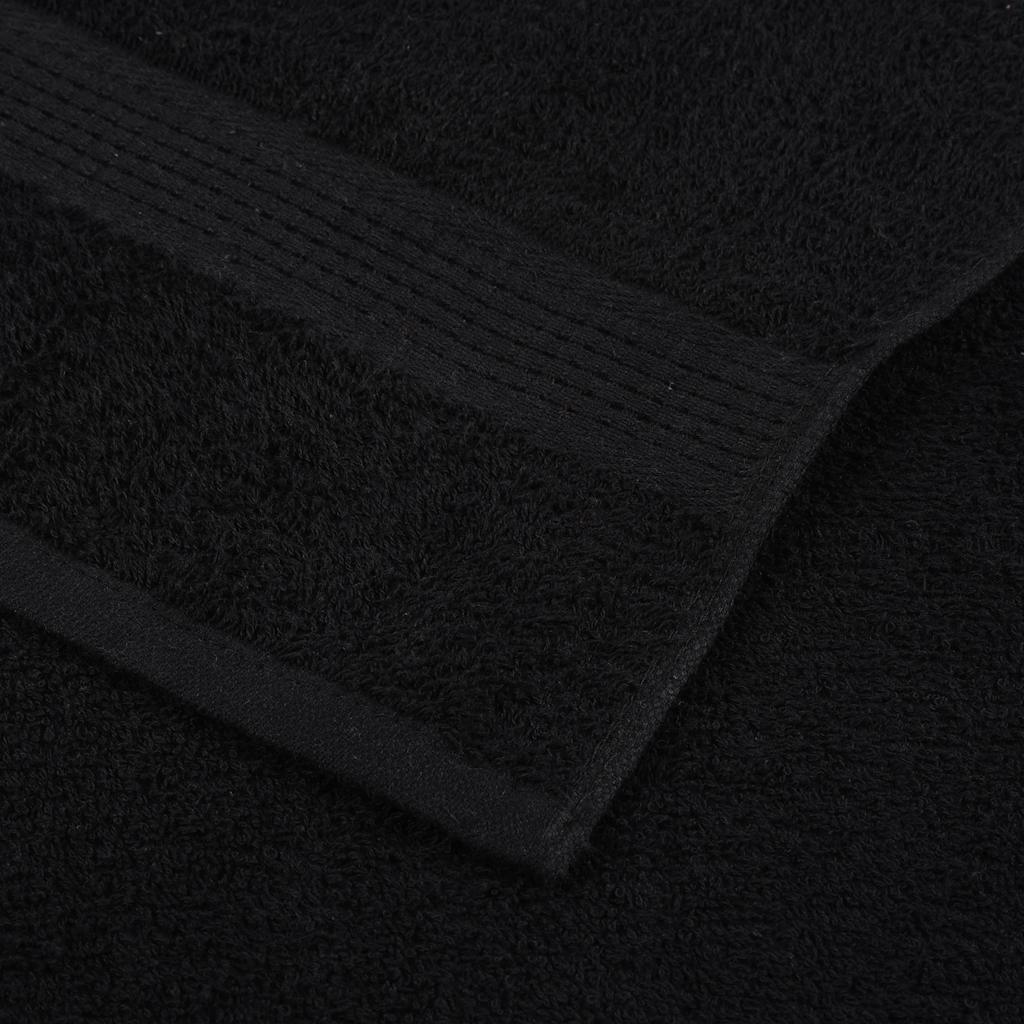 badehåndklæder FROGN 4 stk. sort 100x150 cm 360 gsm