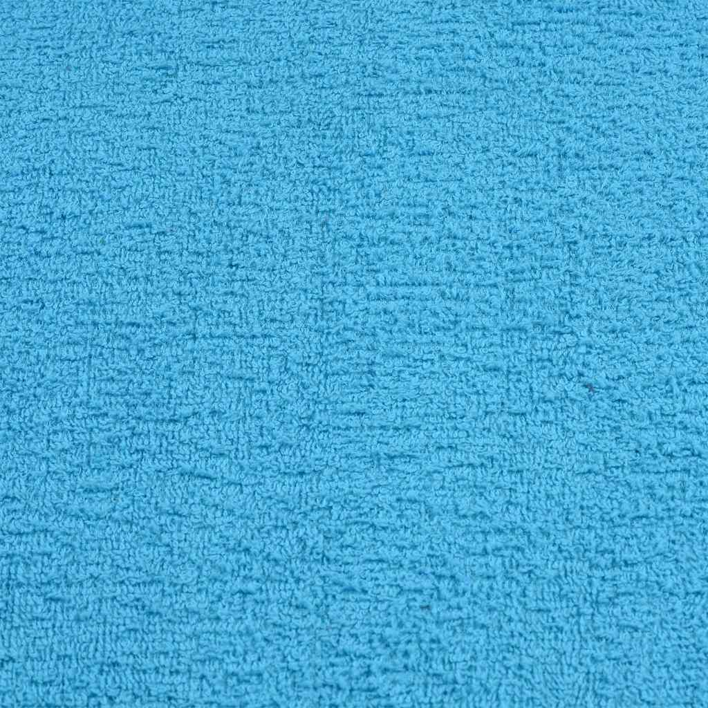 vaskehåndklæder FROGN 2 stk. turkis 30x30 cm 360 gsm