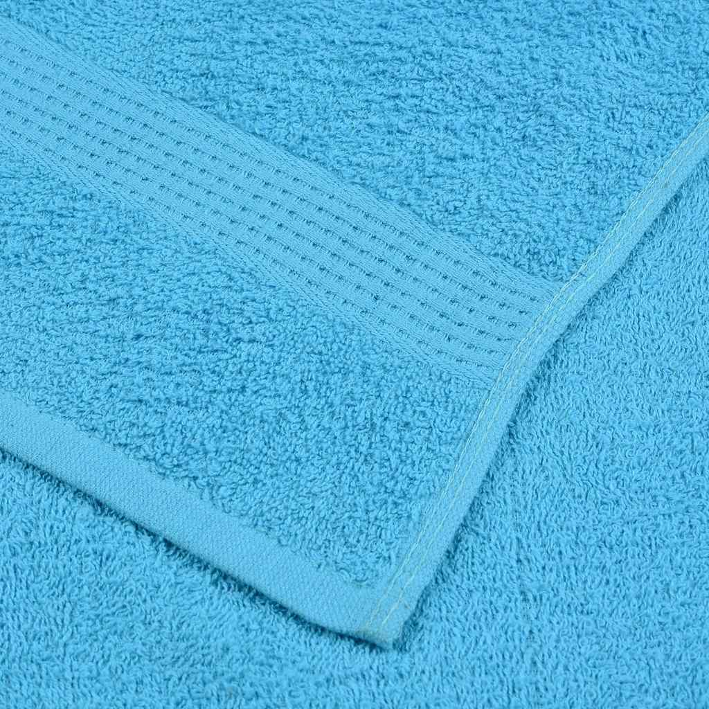 brusehåndklæder FROGN 2 stk. turkis 70x140 cm 360 gsm