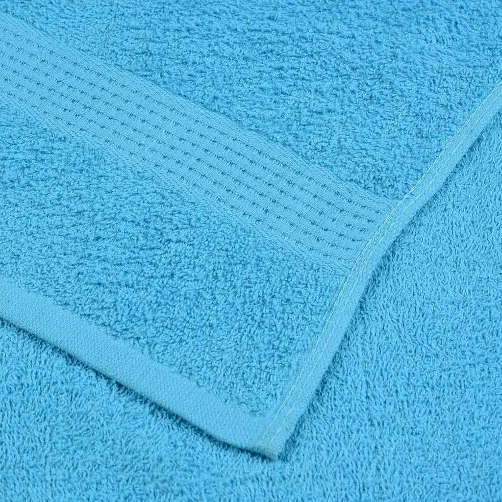 badehåndklæder FROGN 4 stk. turkis 100x150 cm 360 gsm