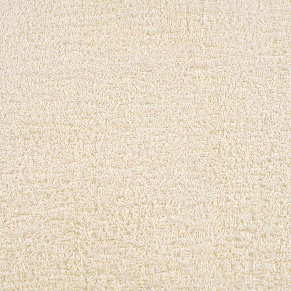 håndklæder FROGN 4 stk. cremefarvet 50x100 cm 360 gsm